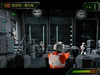 une photo d'Ã©cran de Star Wars - Rebel Assault 2 sur Sony Playstation